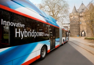 Hybridbus in Neuss